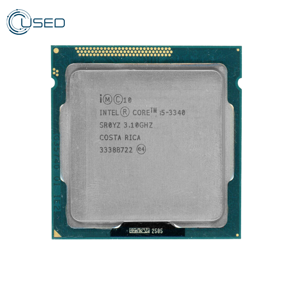 CPU Used Intel I5-3340 (3.1Ghz/6M) (Lga1155)