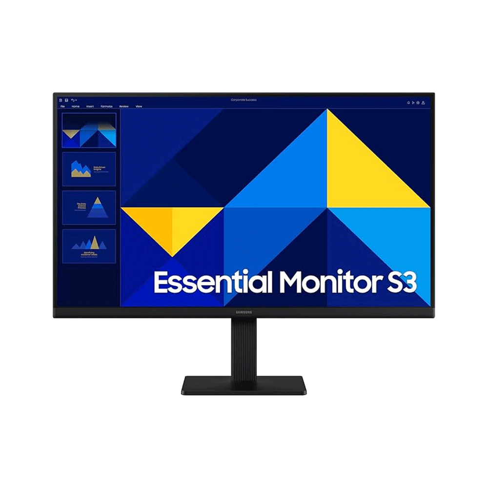 Samsung S3 LS24F330EAMXUE 24-Inch Monitor (Flat FHD - 100Hz) (HDMI - VGA)