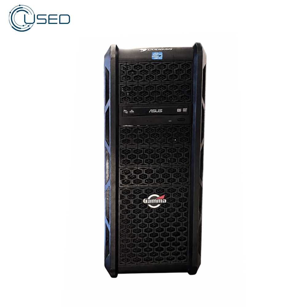 Gamma Cougar Gaming Mid Tower Case (Intel Core i7/8700 - 16GB Ram - 256GB M.2 NVMe - NVIDIA GTX 1660 6GB GDDR5 - MSI MPG Z390 Gaming Plus - Power Supply 750W 80 PLUS ) Ready PC (Used)
