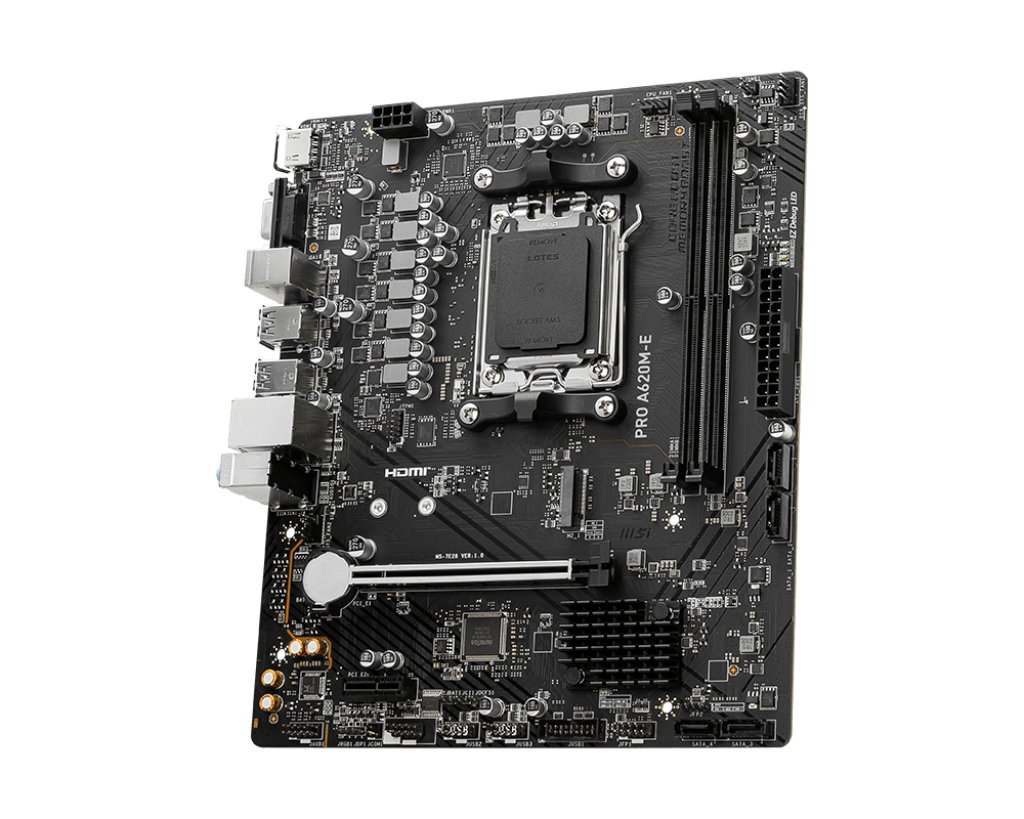 MSI PRO A620M-E AMD AM5 Motherboard