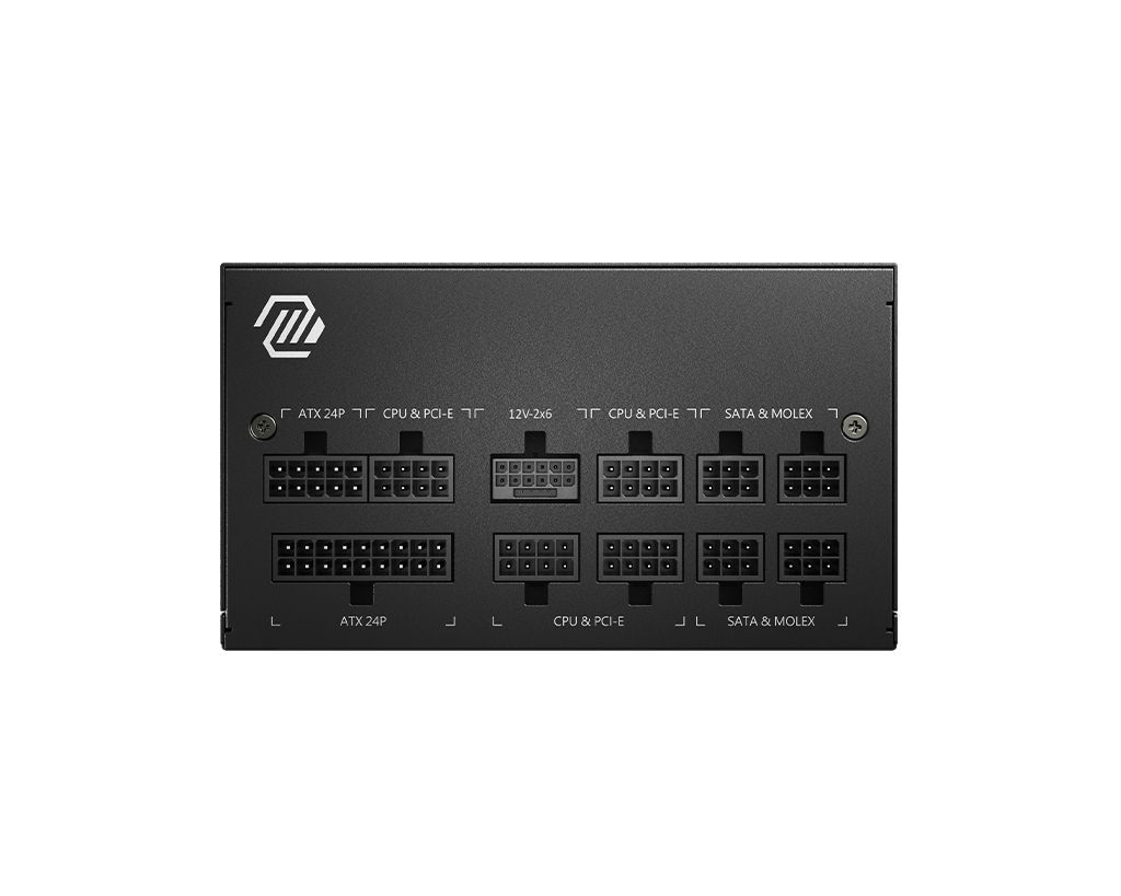 MSI MAG A850GL PCIE5 80 PLUS Gold Power Supply (850W)