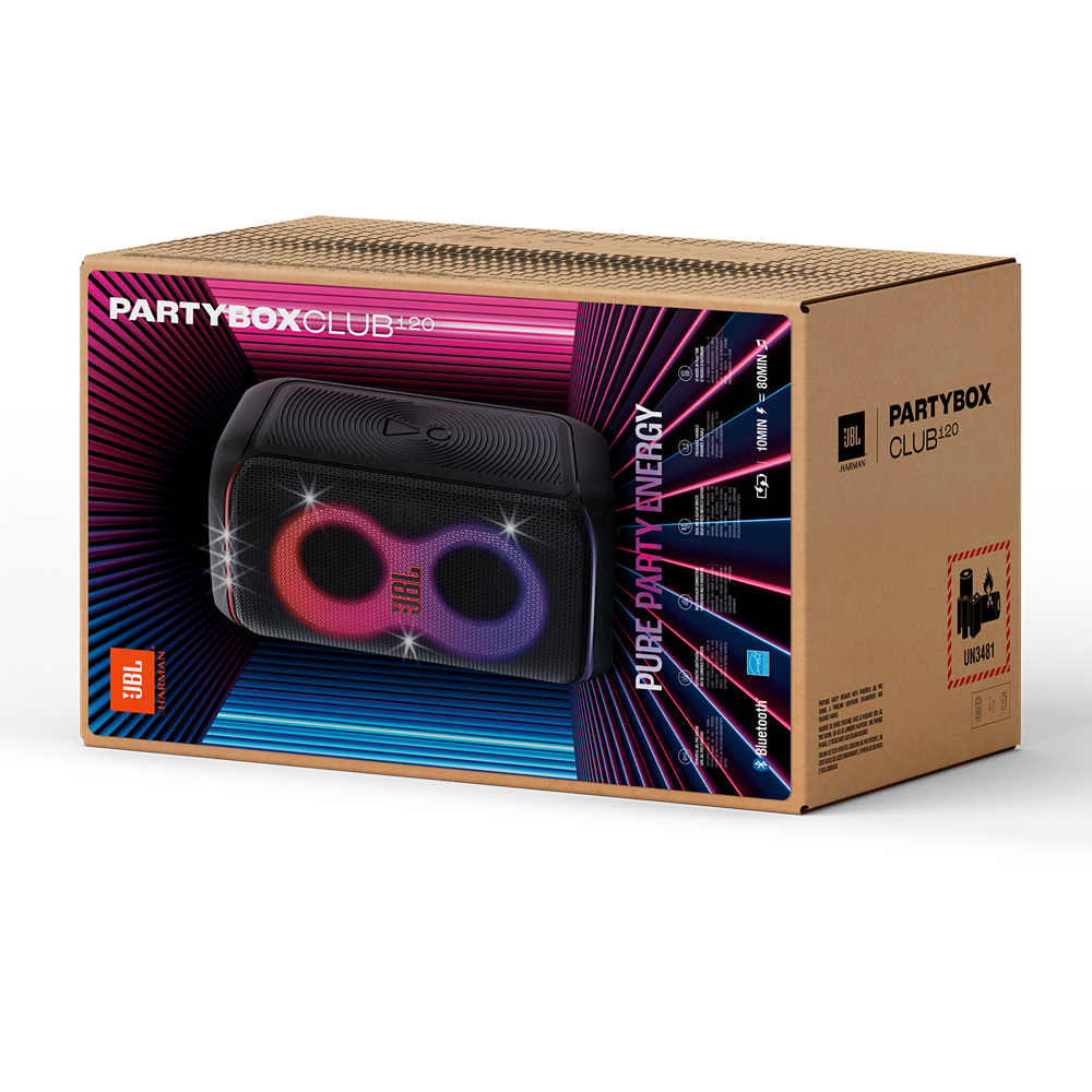 JBL PartyBox Club 120 Portable Blueooth Speaker