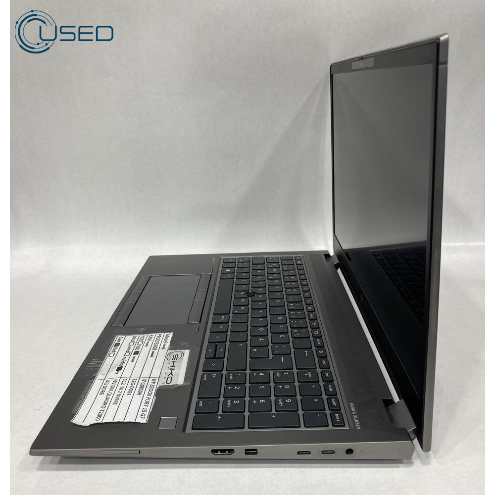 Laptop Used Workstation HP ZBook Fury 15 G7 (I7/10850H - 32G DDR4 - 512g M.2 NVMe - Quadro T2000 4G DDR6 - Cam - 15.6 Inch)