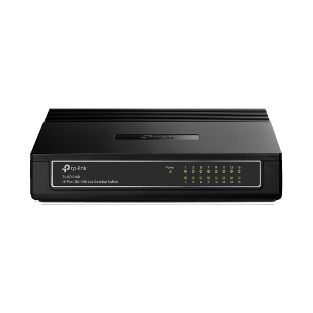 TP-Link TL-SF1016D 16-Ports 10/100Mbps Desktop Switch