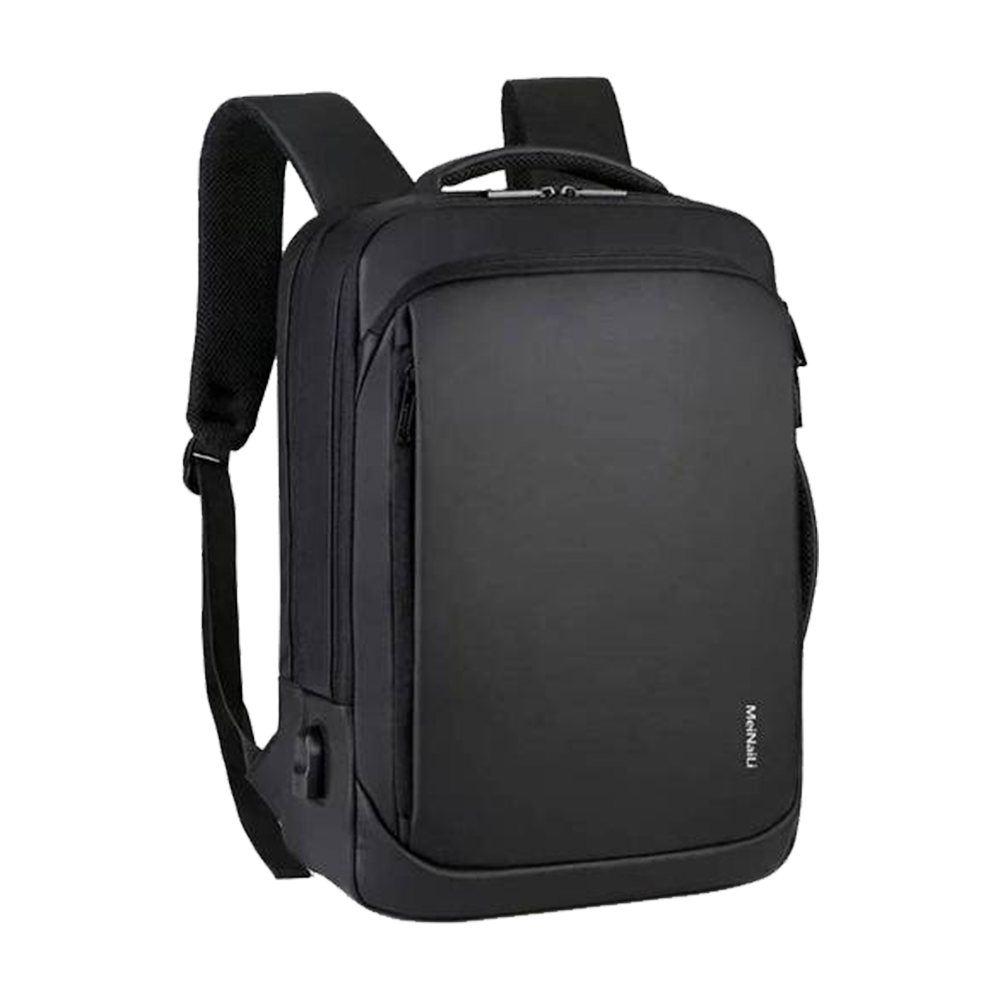 Meinaili 1901 15.6 Inch Laptop Backpack - Black