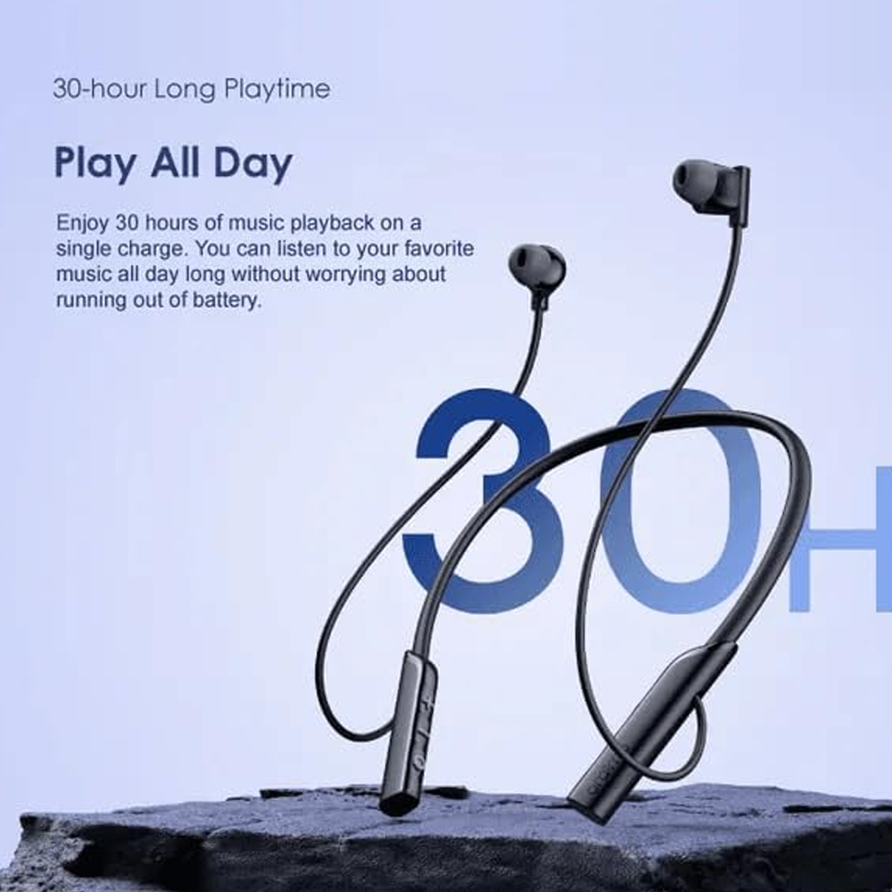 Oraimo Necklace Lite OEB-311 Bluetooth Earphone - Black