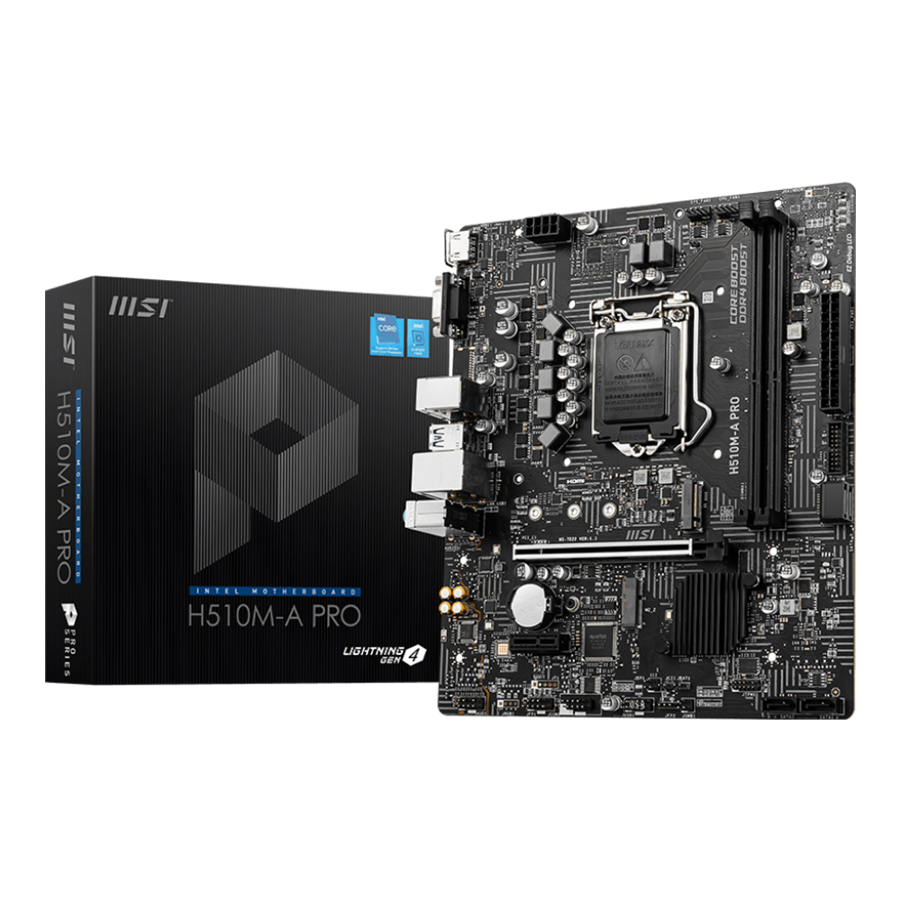 Motherboard Intel MSI H510M-A Pro (LGA1200)