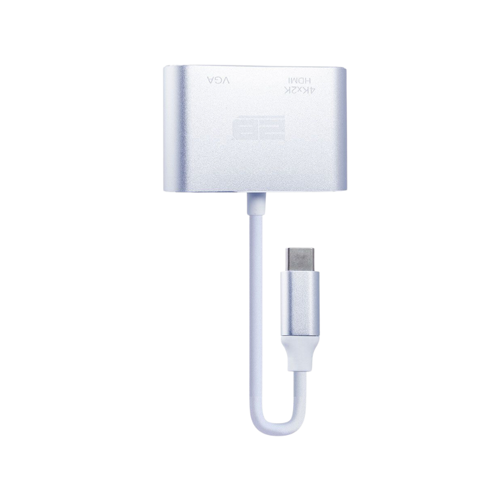 2B CV143 Type-C To (VGA - HDMI) Converter