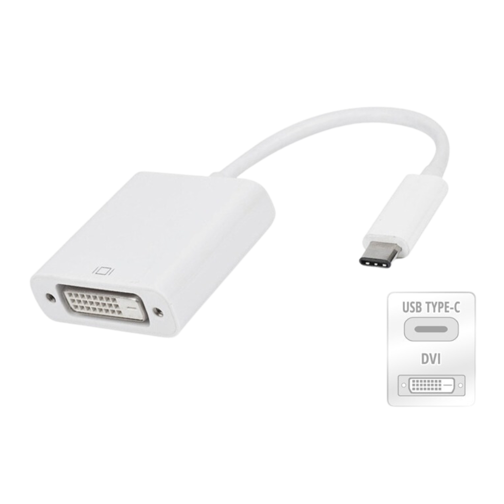 Convert Type-C To DVI 4Pin Random
