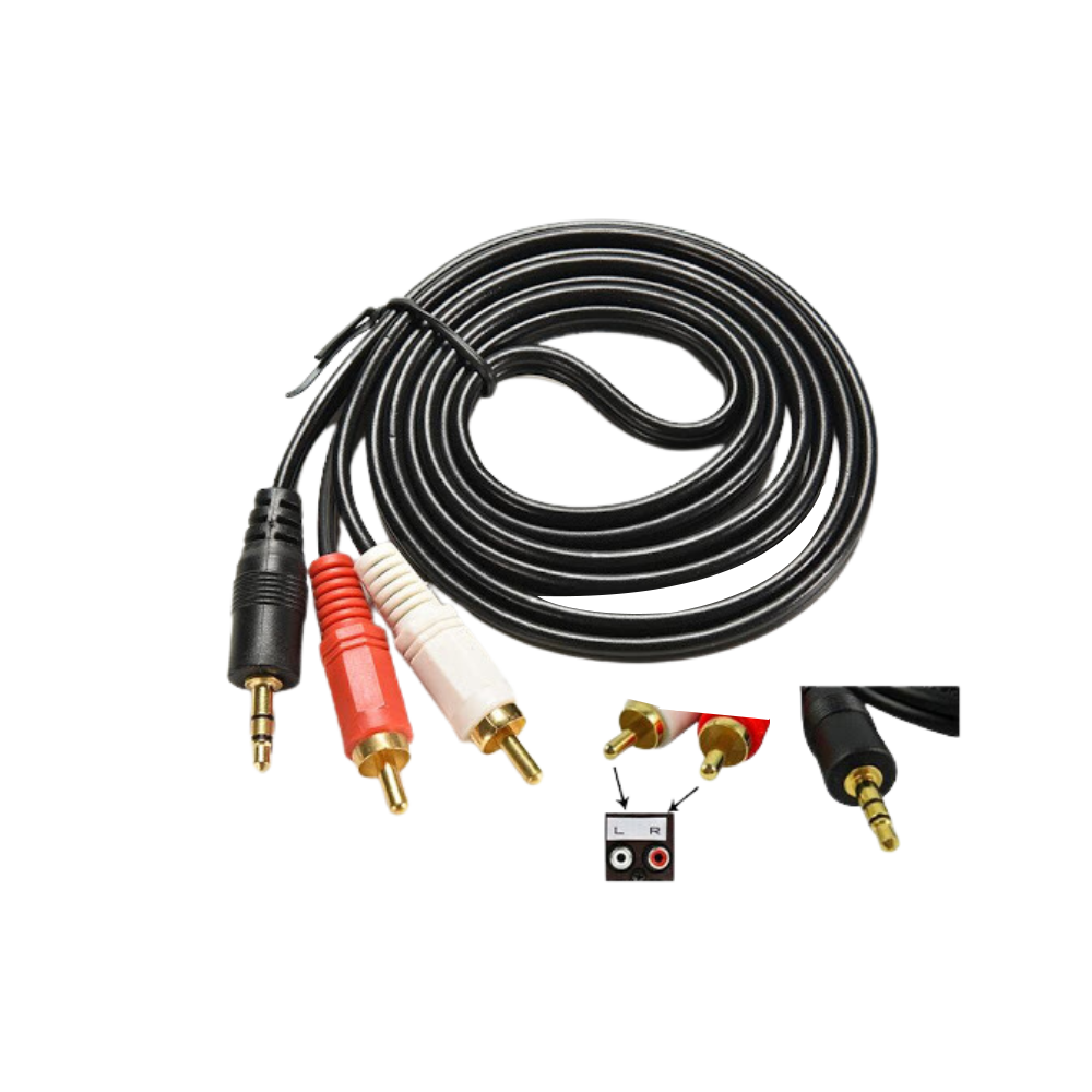 Cable Audio 2X1 Lava 5.0M