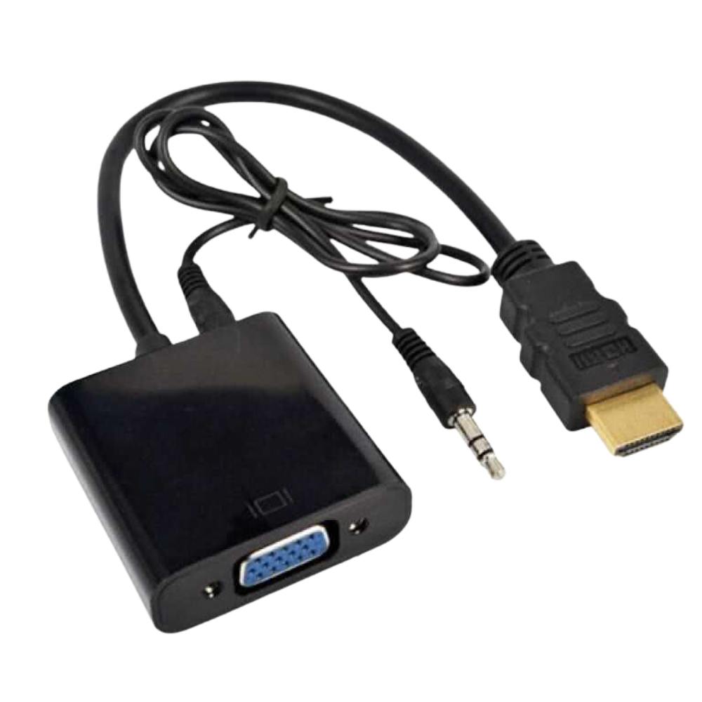 Convert HDMI To VGA + Audio Fox