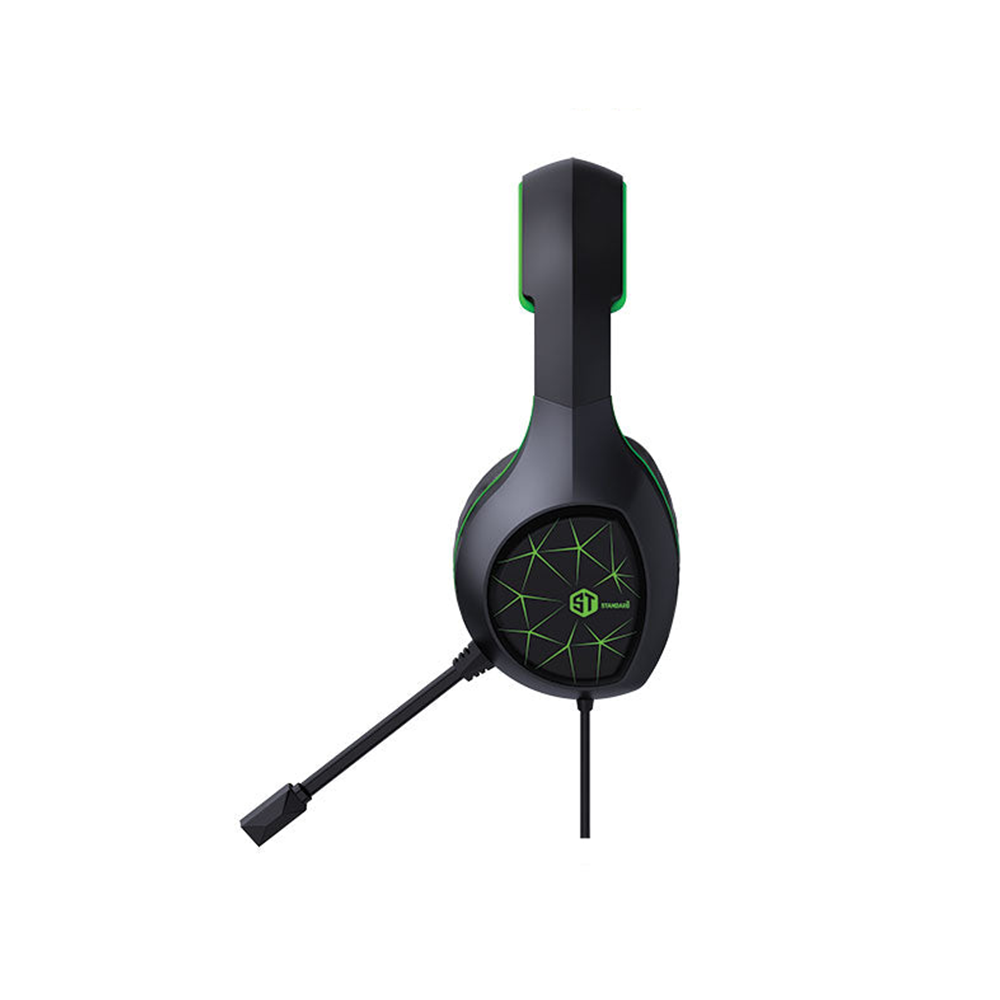 Headphone Wired Standard Gm-3502L (Two Socket With Convert + USB)