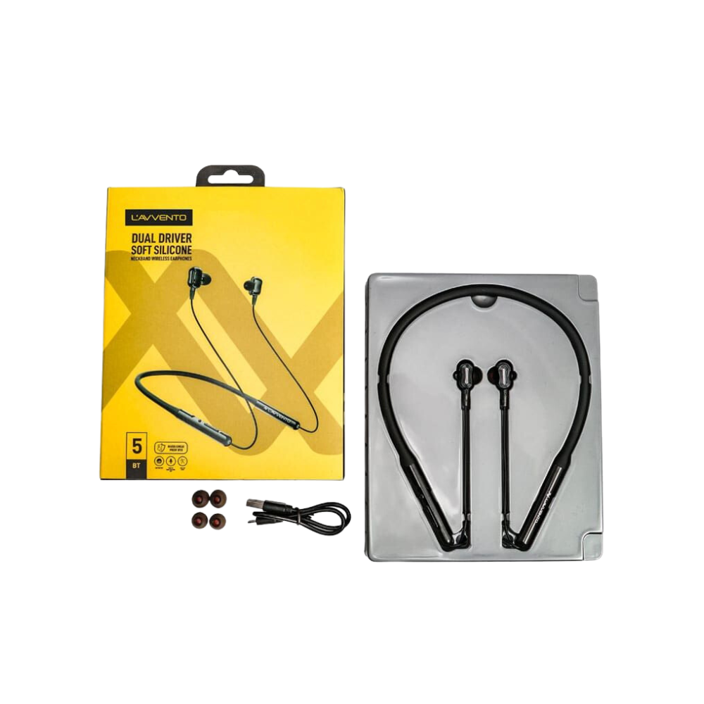 Earphone Bluetooth Lavvento Neckband HP65B