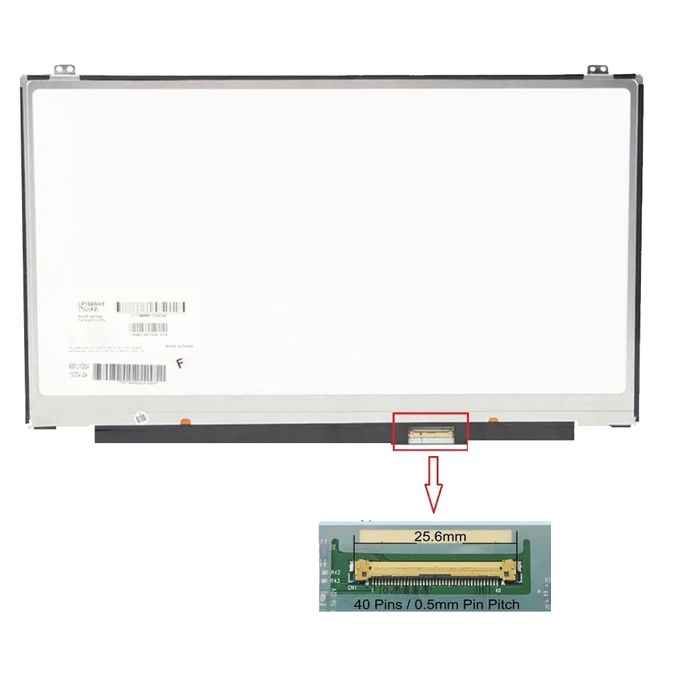 Monitor Laptop LED 14.0 Inch Slim (40 Pin)