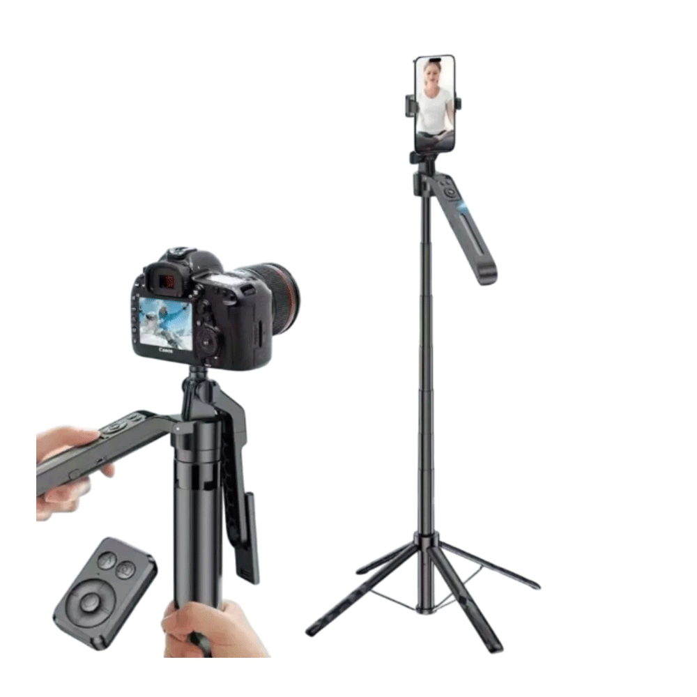 Plokama Auto-A7 Face Tracking Selfie Stick - Tripod 1.8m With Remote Control
