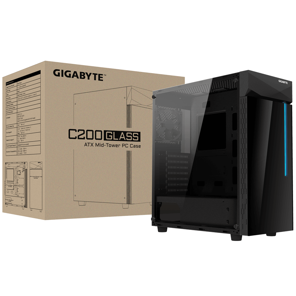 Gigabyte C200G Mid Tower Case