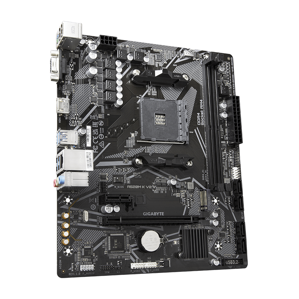 Gigabyte A520M K V2 AMD AM4 Motherboard