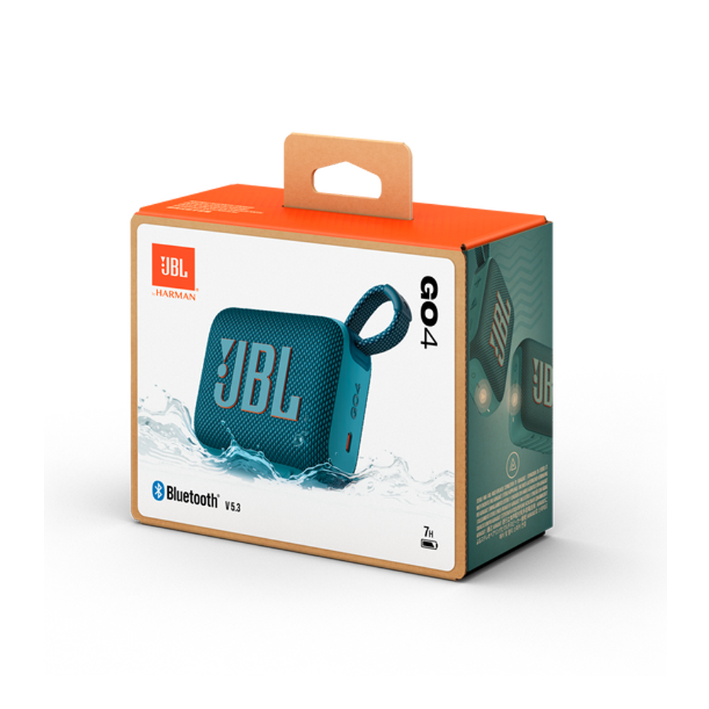JBL Go 4 Portable Bluetooth Speaker - Blue