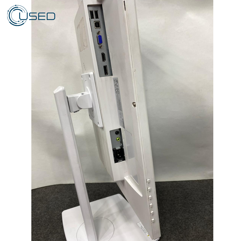 Monitor Used Led 24 Inch Grade A (Hdmi - Frameless Ips) - White