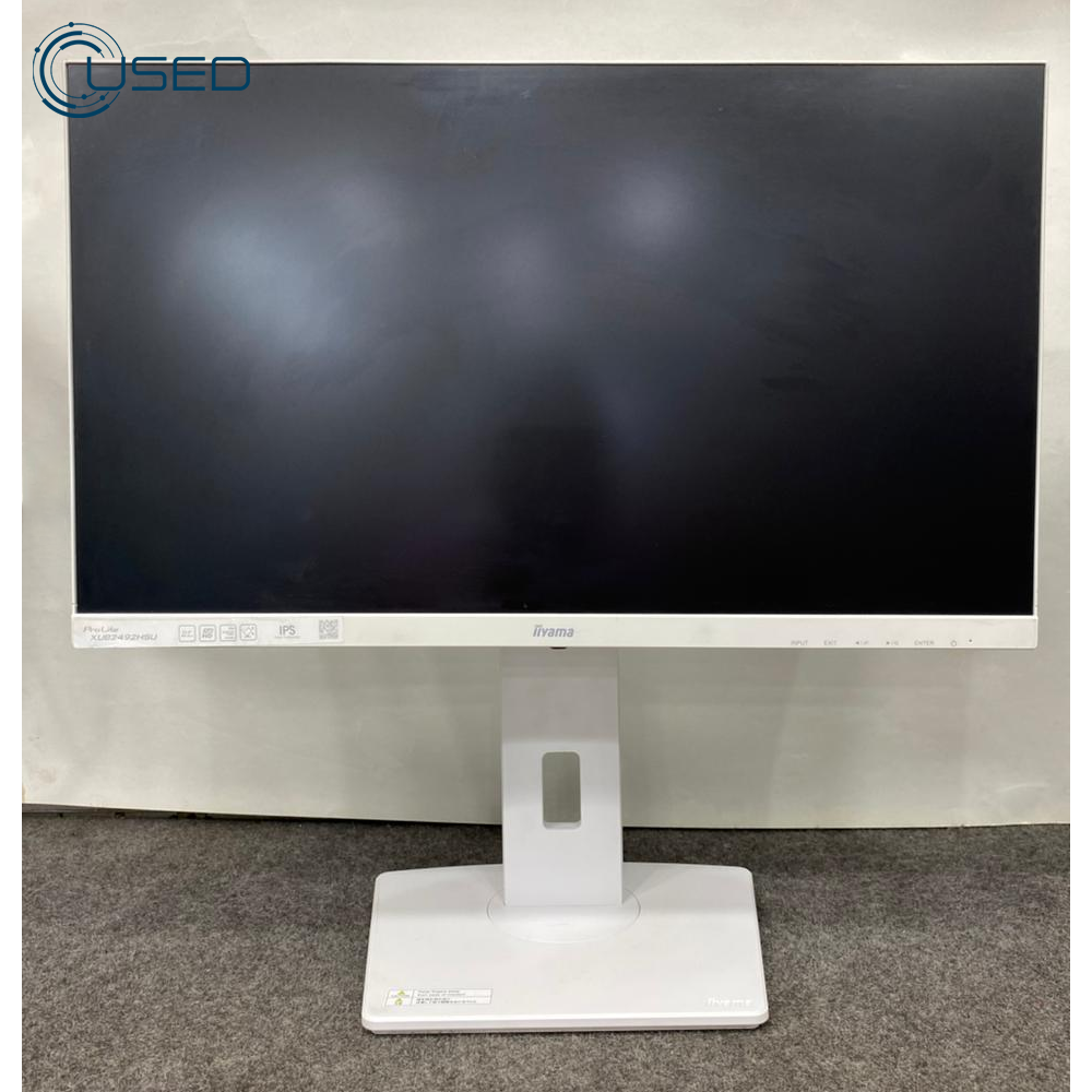 Monitor Used Led 24 Inch Grade A (Hdmi - Frameless Ips) - White