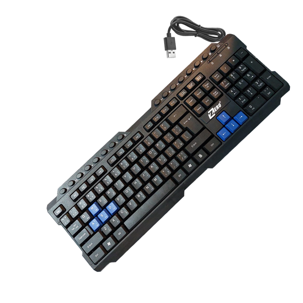 Keyboard USB Multimedia Zero ZR-2804