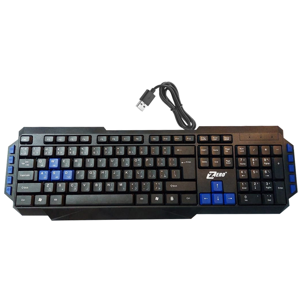 Keyboard USB Multimedia Zero ZR-2806