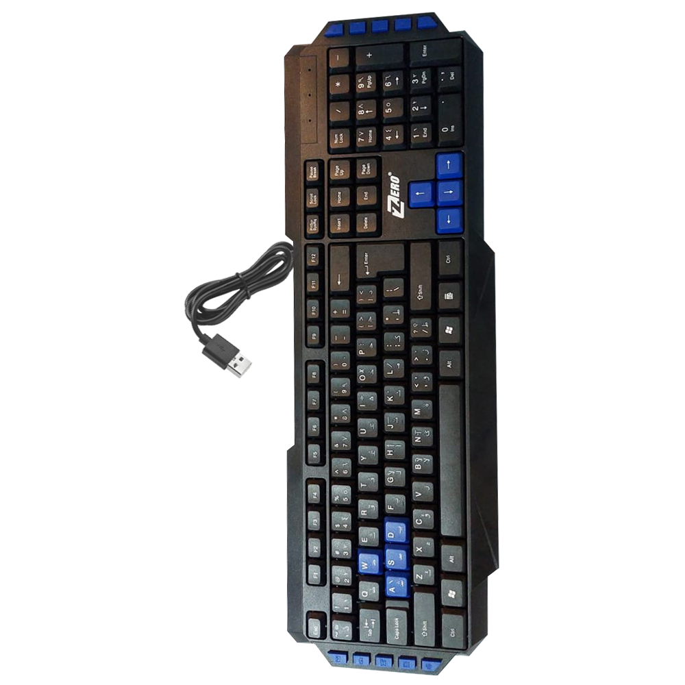 Keyboard USB Multimedia Zero ZR-2806