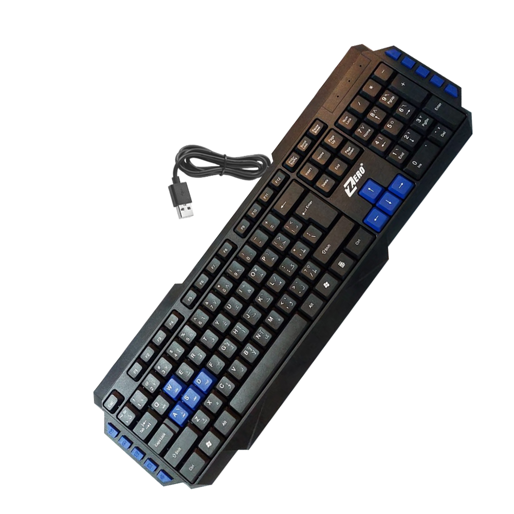 Keyboard USB Multimedia Zero ZR-2806