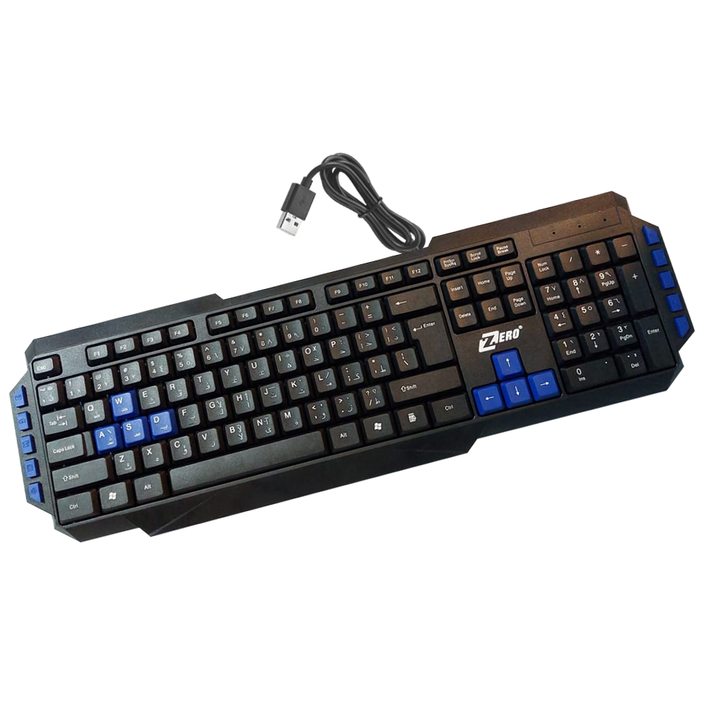 Keyboard USB Multimedia Zero ZR-2806