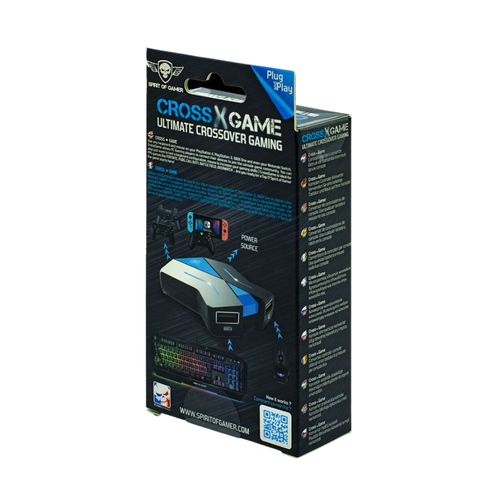 Hub USB 2.0 3Port Type-C For Ps&Xbox Spirit Of Gamer Sog-Conv1 V237