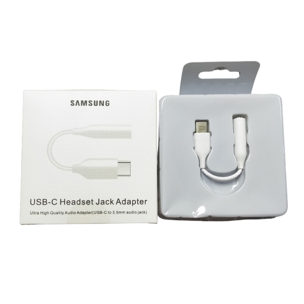 Samsung EE-UC10J Type-C to 3.5mm Audio Jack Adapter - White