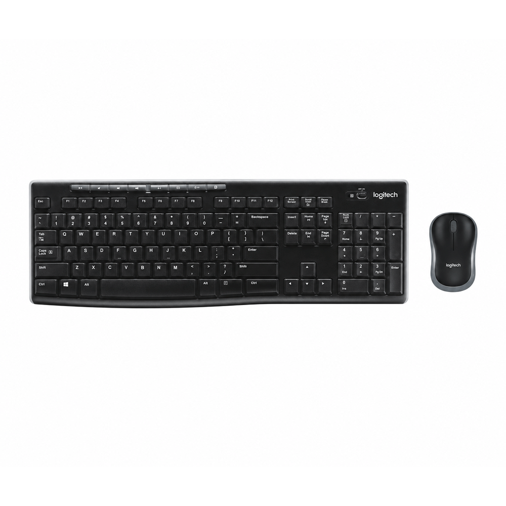Logitech Mk270 Wireless Keyboard + Mouse Combo
