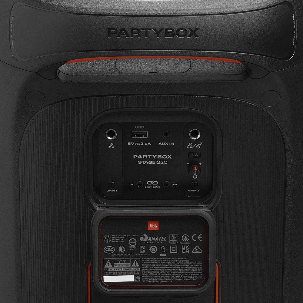 JBL PartyBox Stage 320 Portable Bluetooth Speaker