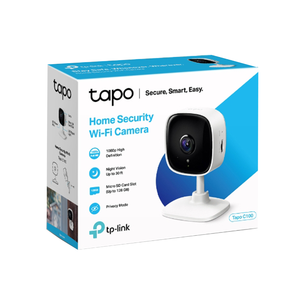TP-Link Tapo C100 2MP 3.3mm Home Security Wi-Fi Camera