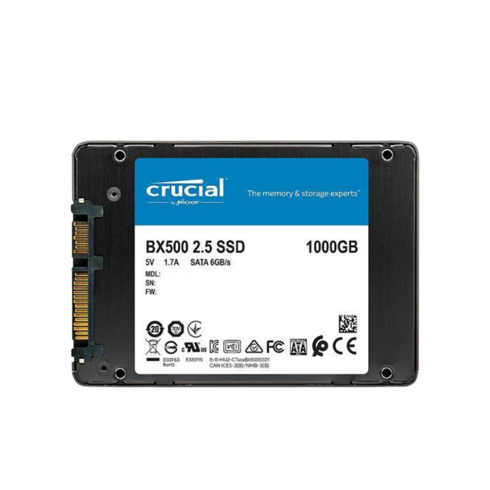 Crucial BX500 1TB 2.5 Inch SATA SSD