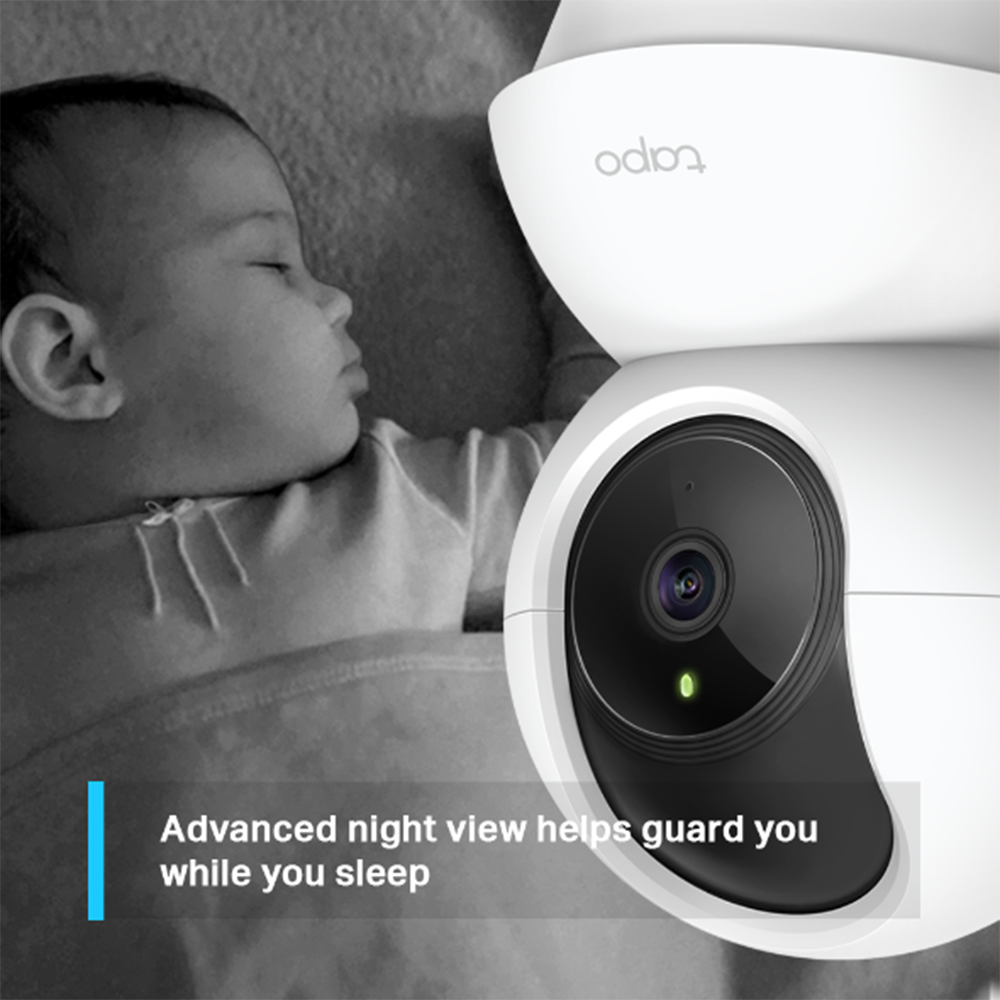 TP-Link Tapo TC70 Pan/Tilt 2MP 4mm Home Security Wi-Fi Camera
