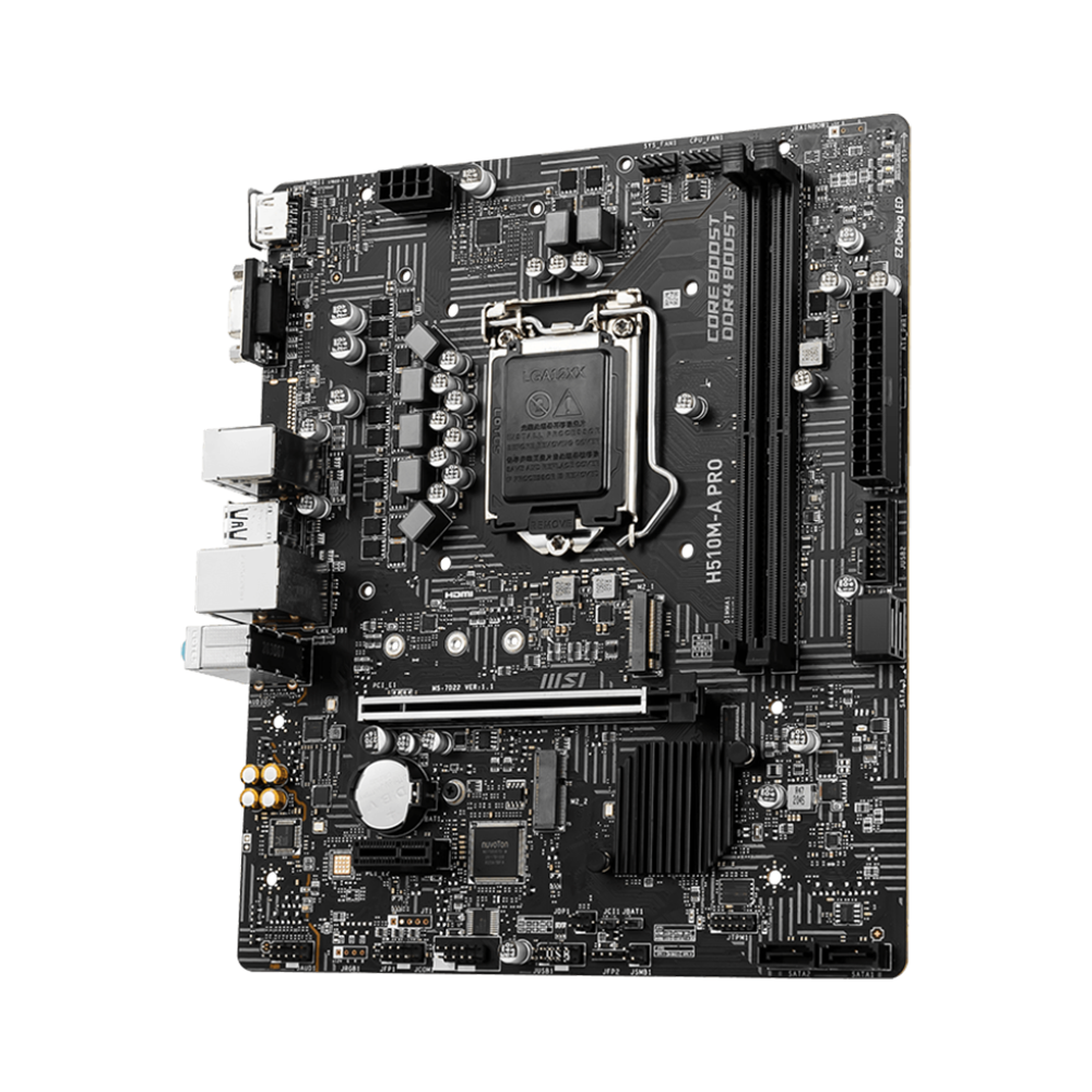 Motherboard Intel MSI H510M-A Pro (LGA1200)