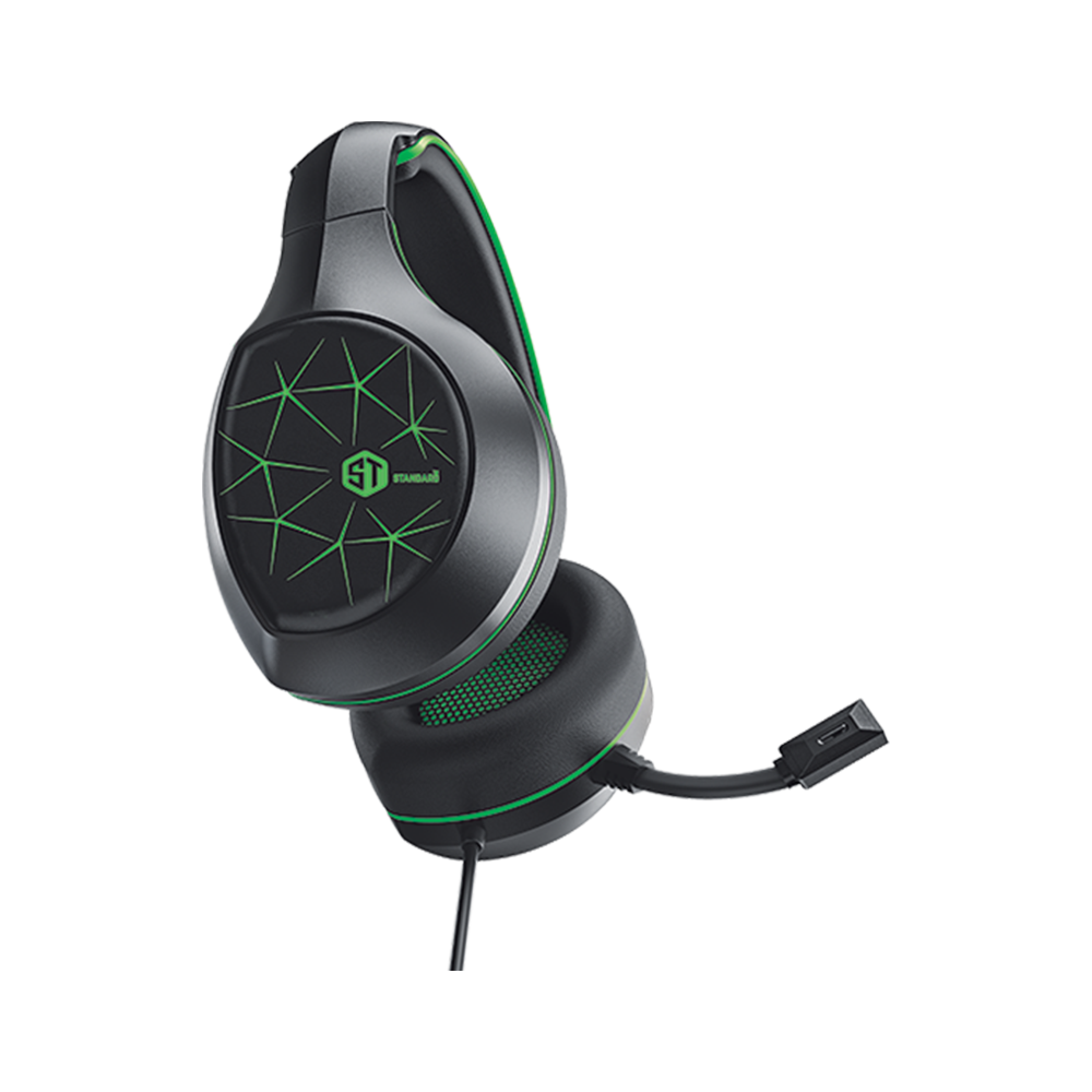 Headphone Wired Standard Gm-3501L (One Socket With Convert + USB)