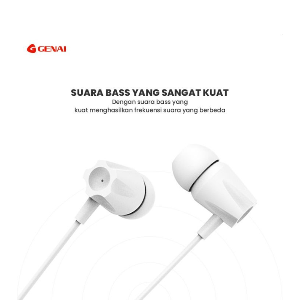 Earphone Wired Genai Gm-M11 (3.5Mm)