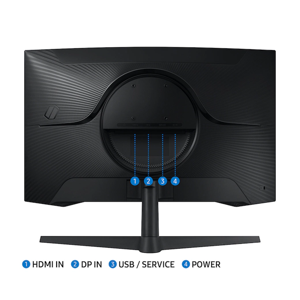 Samsung Odyssey G5 LS32CG552EMXEG 32 Inch Monitor (Curved - 165Hz) (HDMI - Display - Audio)