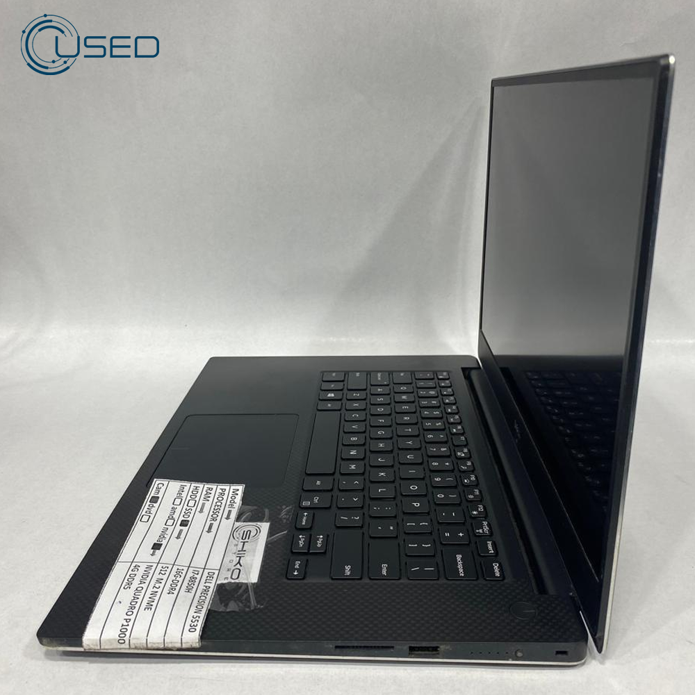Laptop Used Dell Precision 5530 (I7/8850H - 16g DDR4 - 512g M.2 NVMe - Quadro P1000 4G DDR5 - Cam - 15.6 Inch)