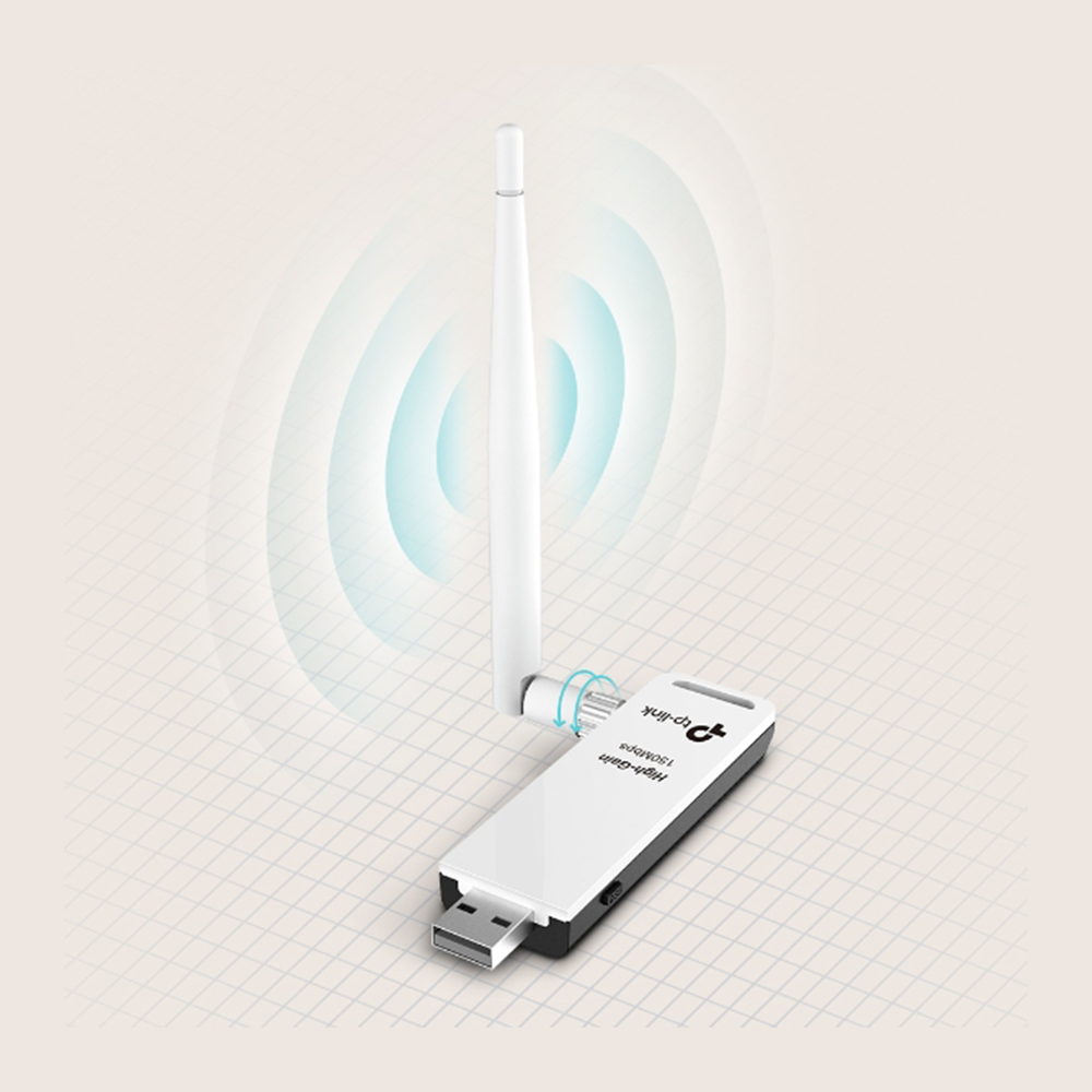 TP-Link TL-WN722N 150Mbps High Gain Wireless USB Adapter