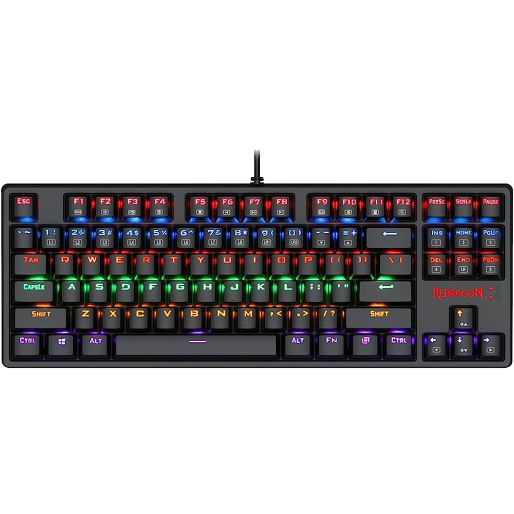 Keyboard USB Mechanical Redragon Rudra (Blue Swithc) K565R-1