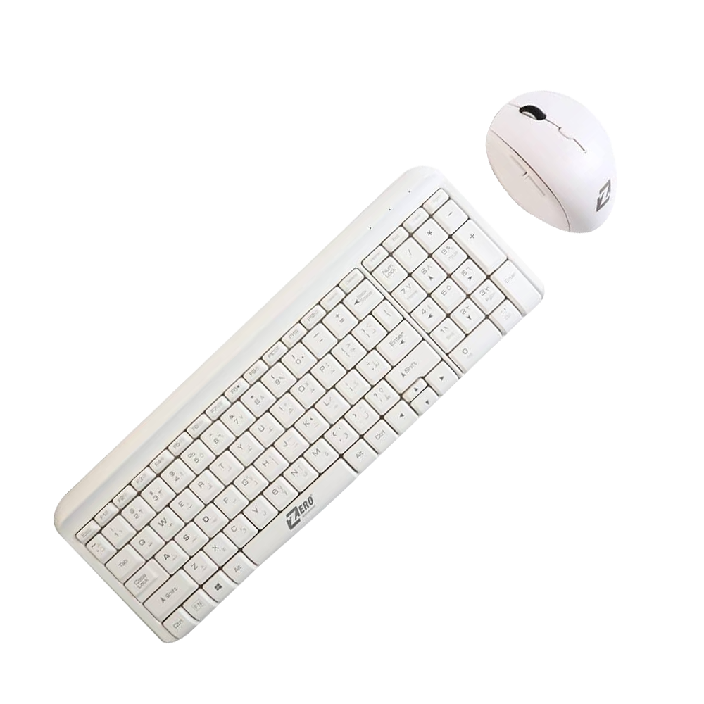 Keyboard + Mouse Wireless Zero Zr-8608