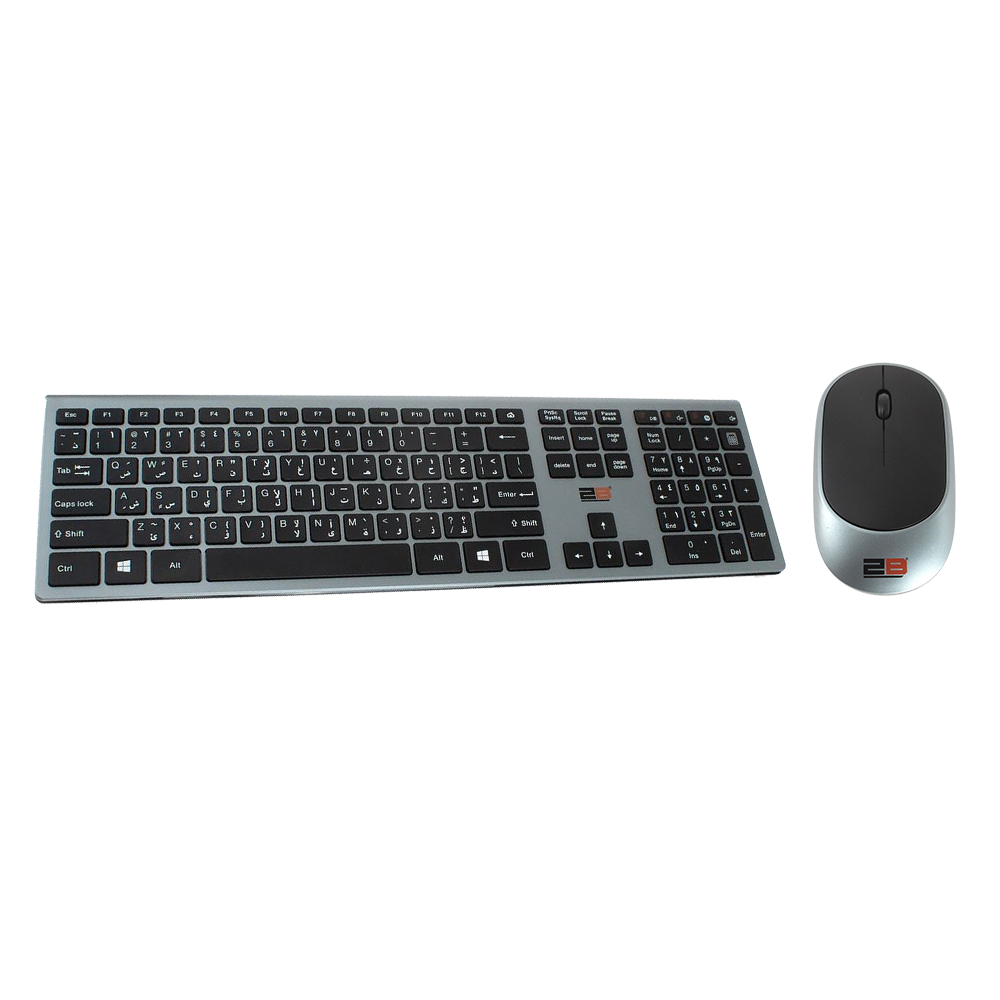 Keyboard + Mouse Wireless 2B KB306