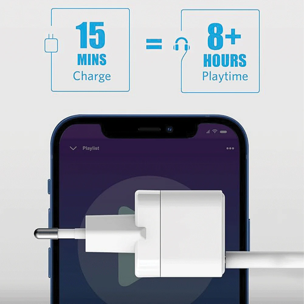 Anker PowerPort III Cube A2149L23 Type-C 20W Fast Charging - White