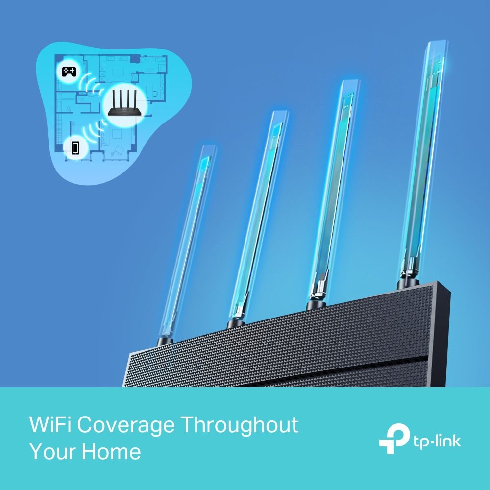 TP-Link Archer AX12 AX1500 Wi-Fi 6 Access Point (3 Port - 4 Antenna)