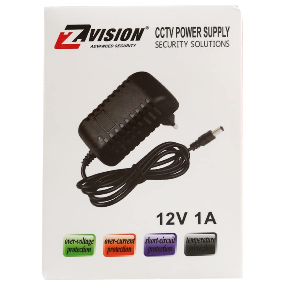 Adaptor Power 12V-1A Zvision