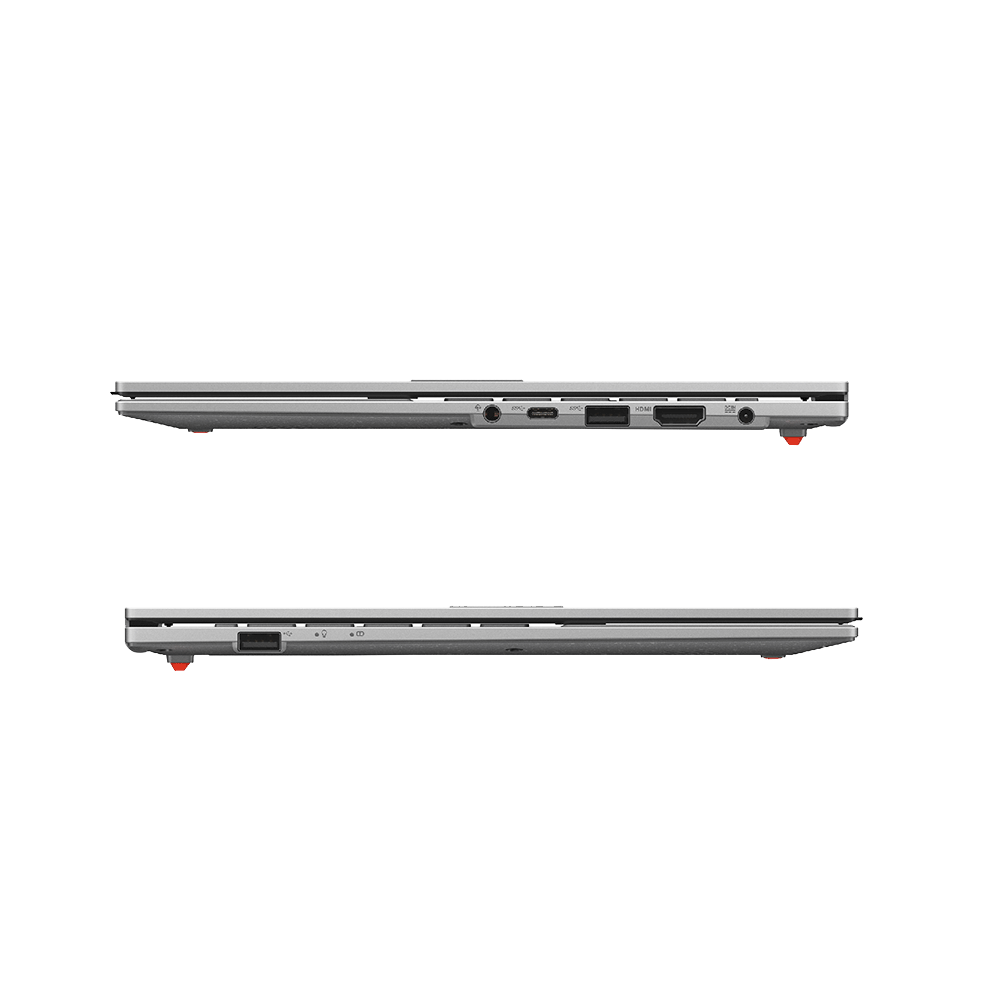 ASUS Vivobook Go 15 E1504FA-NJ005W Laptop (AMD Ryzen 5/7520U - 8GB DDR5 - 512GB M.2 NVMe - AMD Radeon Graphics - 15.6 Inch FHD 60Hz - Win11) - Silver