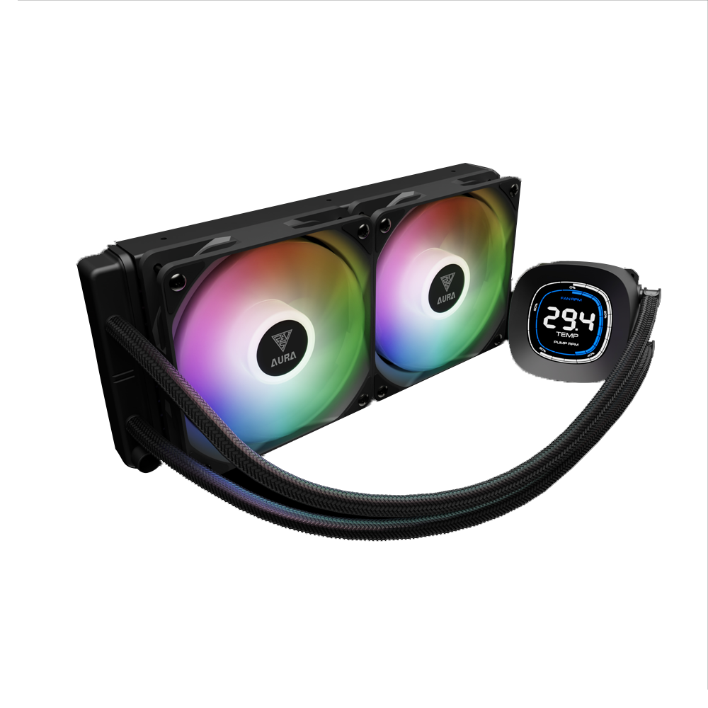 Gamdias Aura GL240 Digital ARGB Liquid Cooler